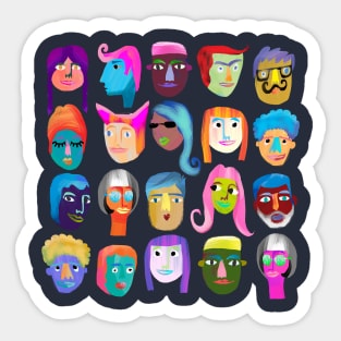 Pretty People Sticker